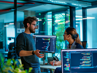 Modern high-rise buildings in Kochi, highlighting the city's thriving tech ecosystem and the
                                    presence of the best IT company in Kochi