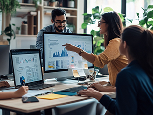 Modern high-rise buildings in Kochi, highlighting the city's thriving tech ecosystem and the
                                    presence of the best IT company in Kochi