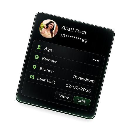 Patient profile card